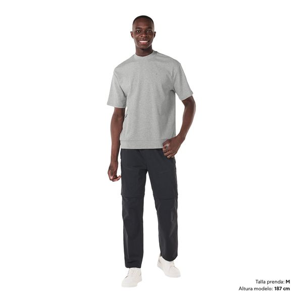 Camisa para Hombre Unicolor Cobrizo Manga Corta