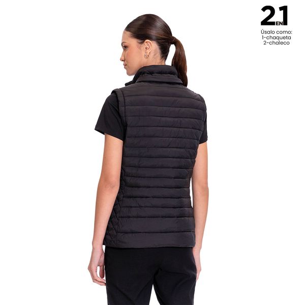 Chaqueta Acolchada para Mujer Chalina 2 en 1