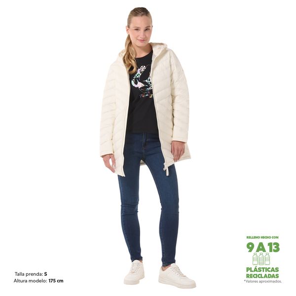 Chaqueta Acolchada para Mujer Sophora Con Strap