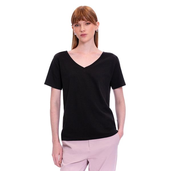 Camiseta para Mujer Unicolor Viny Manga Corta