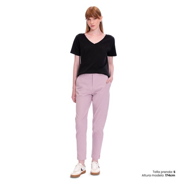 Camiseta para Mujer Unicolor Viny Manga Corta