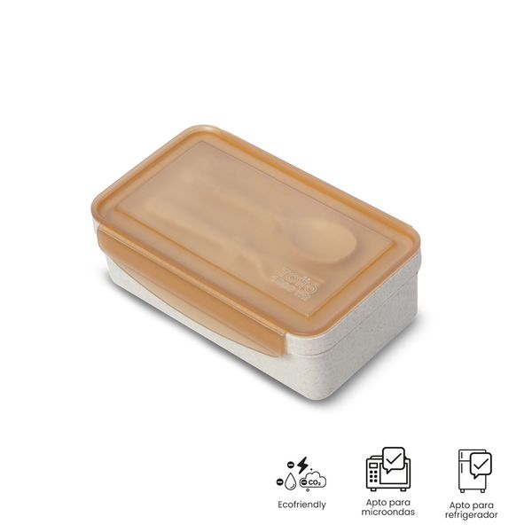 Portacomidas Mannu 1000 Ml Color Terreo