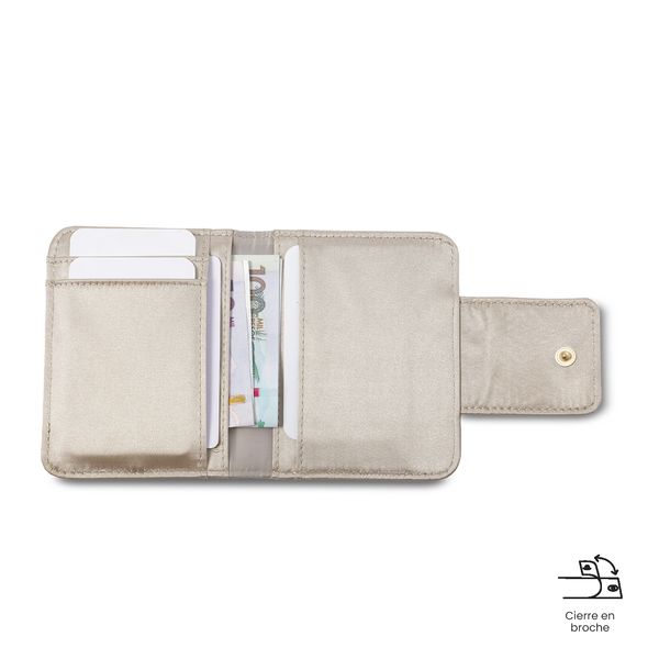 Portadocumentos Bel con RFID Blocker Beige