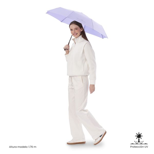 Sombrilla Pequena Izna con Filtro UV Morada
