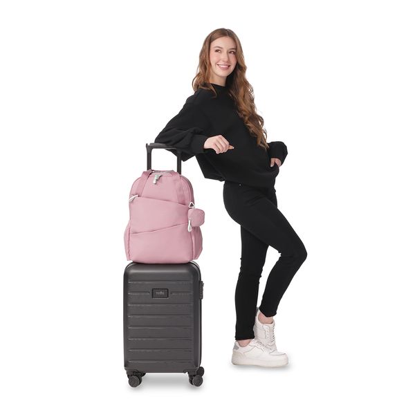 Morral Universitario Suzuka Porta PC 15 4 Morado Mujer
