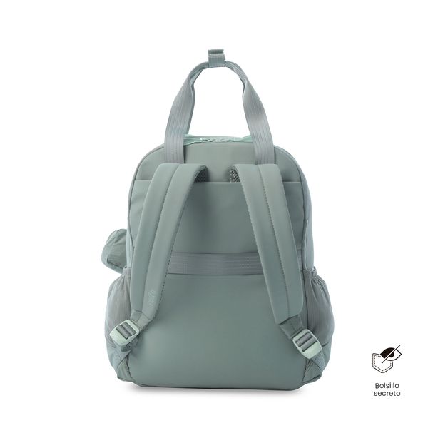 Morral Universitario Suzuka Porta PC 15 4 Verde Mujer
