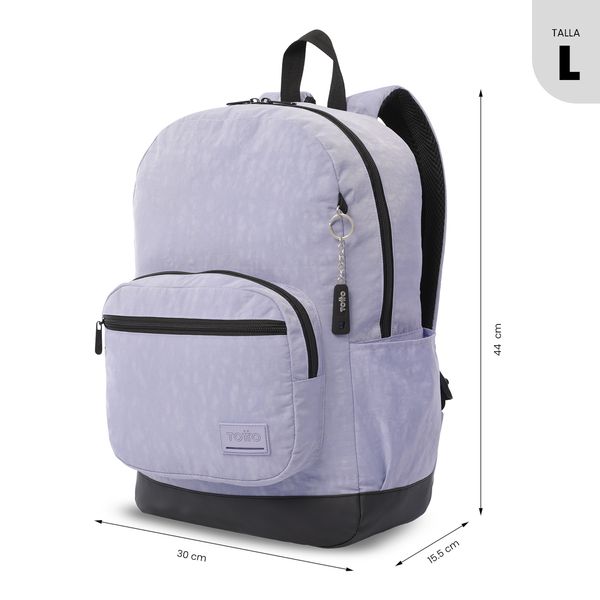 Morral Universitario Tocaxu Porta PC 15 Morado Mujer