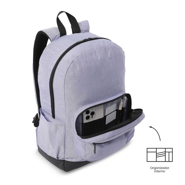 Morral Universitario Tocaxu Porta PC 15 Morado Mujer