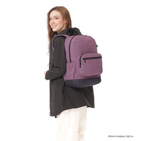 Morral Universitario Tocaxu Porta PC 15 Morado Mujer