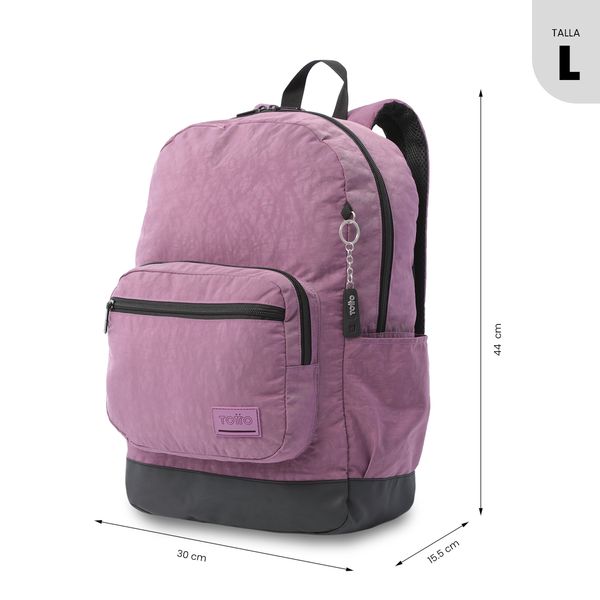 Morral Universitario Tocaxu Porta PC 15 Morado Mujer