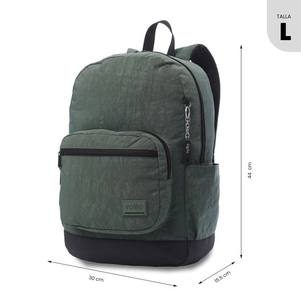 Morral Universitario Tocaxu Porta PC 15 Verde Hombre