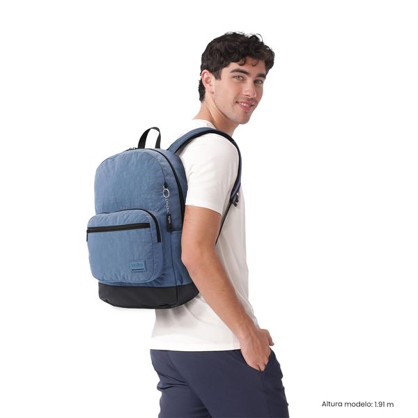 Morral Universitario Tocaxu Porta PC 15 Azul Hombre