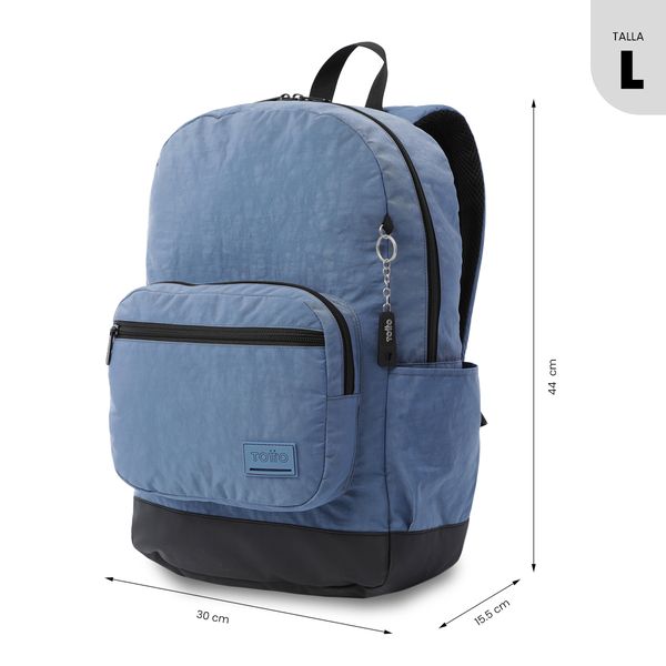 Morral Universitario Tocaxu Porta PC 15 Azul Hombre
