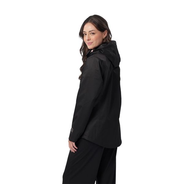 Chaqueta Impermeable para Mujer Sally Negra S