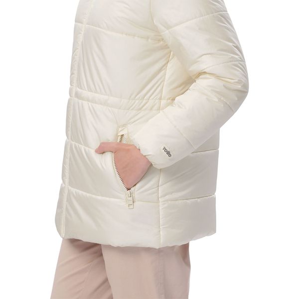 Chaqueta Acolchada para Mujer Black Blanca S