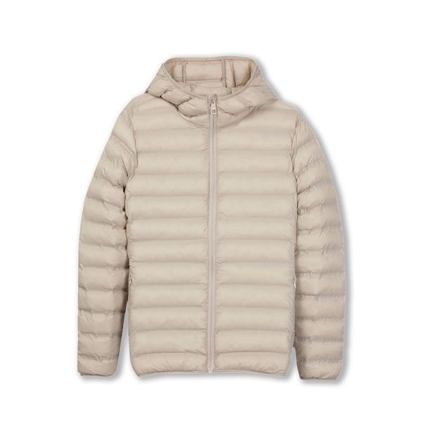 Chaqueta Acolchada para Mujer Colorfull Pro Beige XS