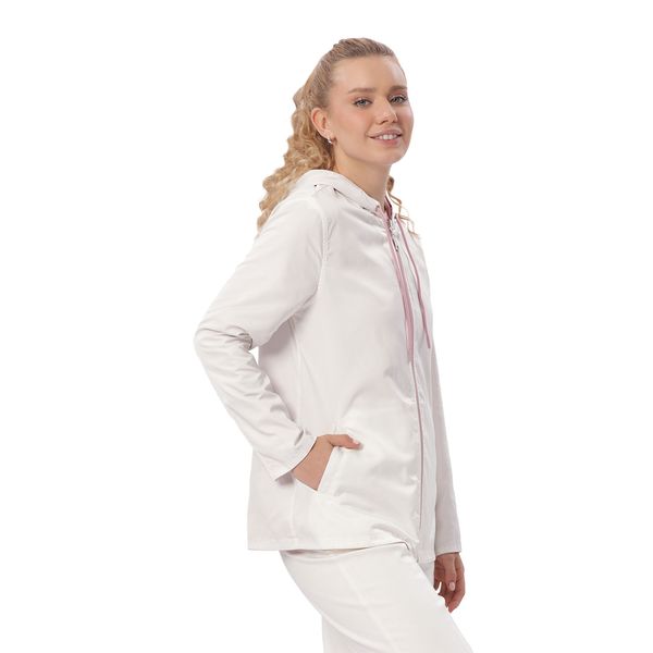 Chaqueta Doble Faz para Mujer Baccat Morada Blanca S