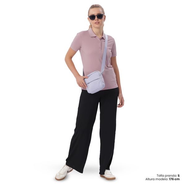 Camisa Polo para Mujer Masara Rosada Talla M